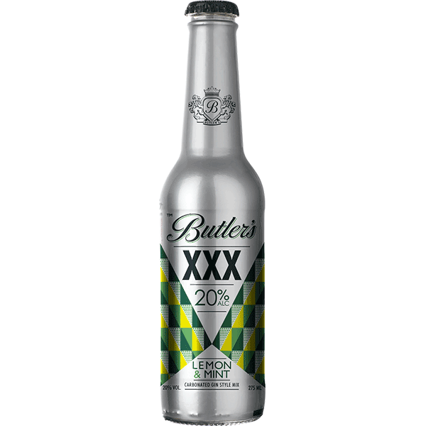 Butler's XXX Gin Lemon Mint 275ml
